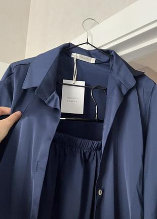 Сатиновий костюм від zakhvat studio