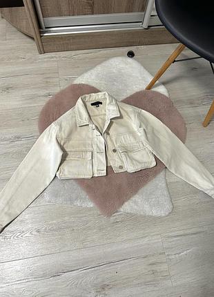 Вкорочена джинсовка від missguided