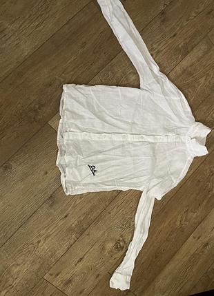 Сорочка хлопчяча льняна