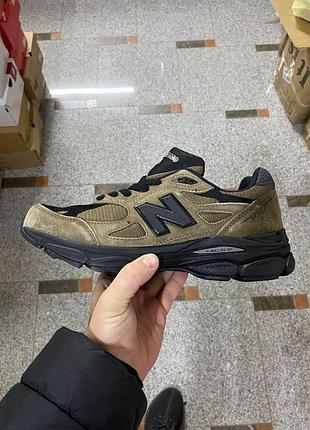 Жіночі кросівки new balance 990 black haki / smb+ 🔗