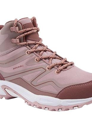 Підліткові черевики для дівчинки crossroad • рожеві осінні водостійкі 36/22.8см