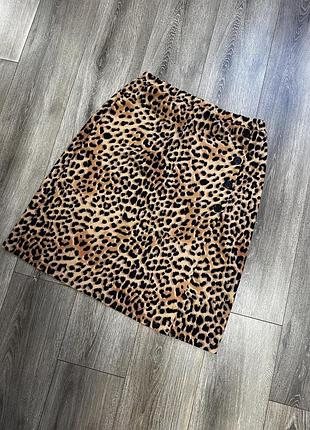 Спідниця великого розміру імітація запаху