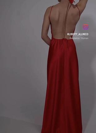 Красное платье от украинского бренда "либирти" (размер m)
