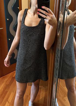 Сукня твідова коротка mango