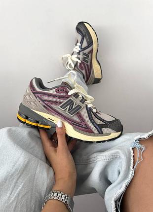 Кроссовки new balance 1906r grey / purple
