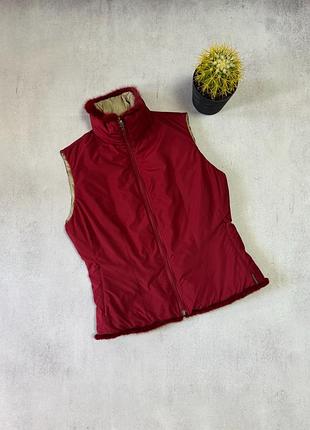 Жилетка безрукавка двохстороння жіноча moncler оригінал люксова
