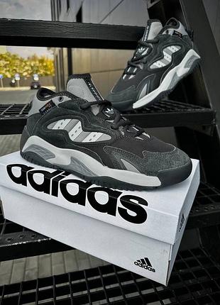 🍂 повсякденні чоловічі кросівки на осінь adidas streetball cordura waterproof premium 🔝