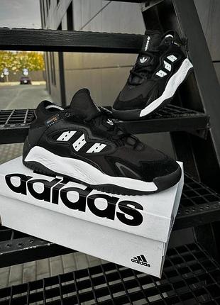 🍂 повсякденні чоловічі кросівки на осінь adidas streetball cordura waterproof premium 🔝