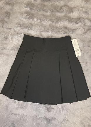 Спідниця шкільна дитяча чорна f&f 9-10 років