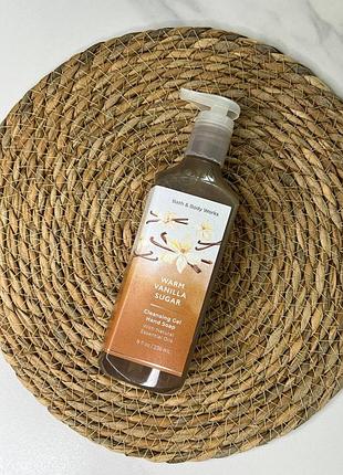 Гелевое мыло bath &amp; body works warm vanilla sugar 236 мл