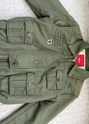 Куртка-бомбер хакі