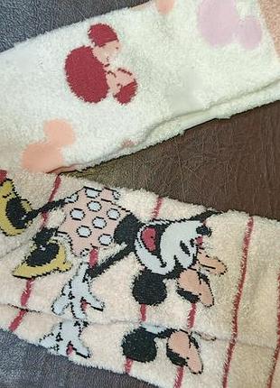 Теплые антискользящие носки дисней из минные маус