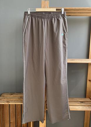 Спортивні штани брюки nike лампаси коричневі тауп