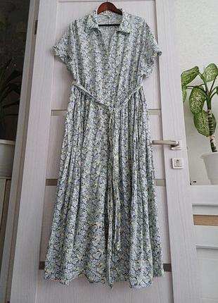 Платье хлопковое