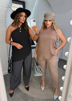 Женский топ на одне плече .новинка