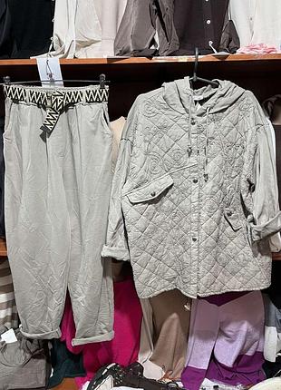 Костюм прогулянковий з курткою 🇮🇹