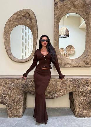 Костюм двійка жіночий жакет та спідниця