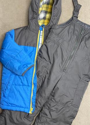 Зимовий комплект (куртка+напівкомбінезон ) carters для хлопчика