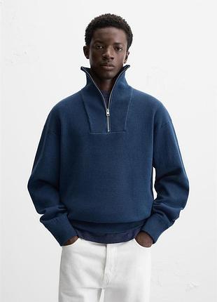Светр поло кофта xl розмір 50 zara
