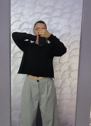 Лонг свободного кроя лонгслив кофта кофточка