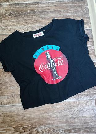 Топ футболка coca cola
