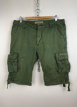 Мужские милитари карго шорты alpha industries 36