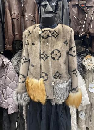 Эксклюзивная греческая норковая шуба