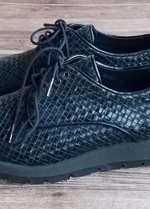 Туфли оксфорды дерби pons quintana. размер 38.