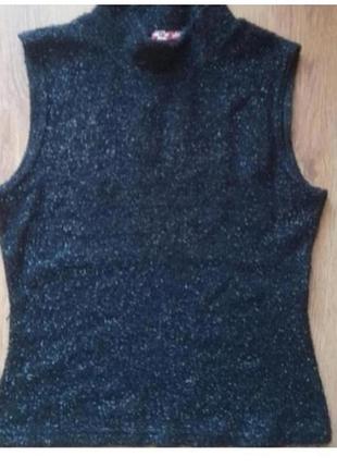 Топ винтаж с люрексовой нитью.р. s/ / m винтаж