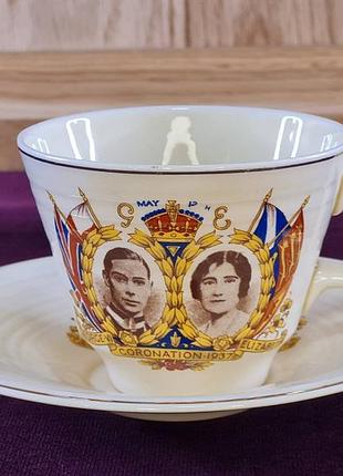 Вінтажна чашка crown ducal 1934 рік