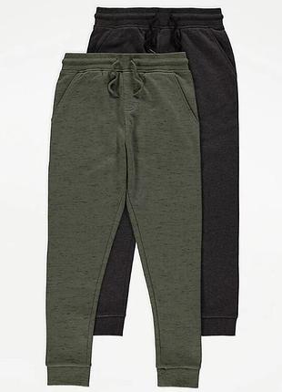 George спортивные штаны джоггеры набор 2 шт green grey