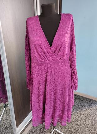 Платье большой размер