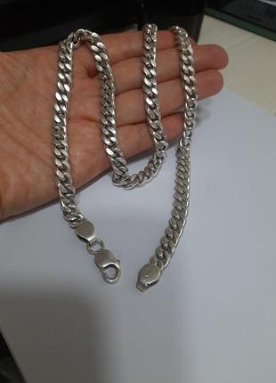 Ланцюг срібний, чоловічий. 60см. 925 проба. ціна нижче ломбарду.