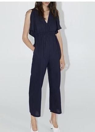 Комбінезон брючний лляний