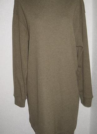 Трикотажная туника платье примарк размер l оверсайз