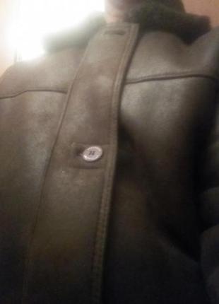 Чоловіча куртка на хутрі бренду "bastion"3 фото