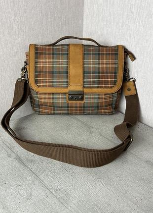 Сумка через плече fossil dexter messenger