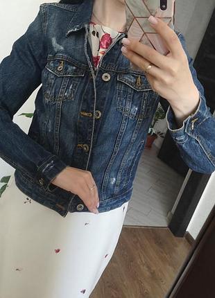 Джинсова куртка піджак
