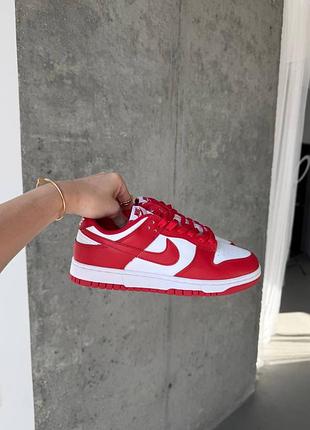 Кросівки найк nike sb dunk red