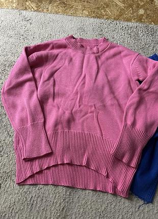 Свитер розовый