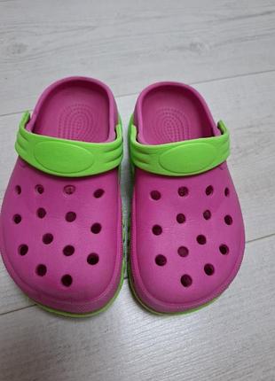 Кроксы детские