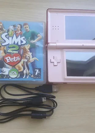 Ігрова консоль Play station 5 оригінальна із зарядним дротом захисним кейсом і грою sims