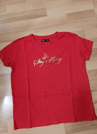 Футболка новогодняя sinsay