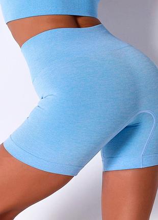Спортивные женские шорты для фитнеса, йоги, бега⠀