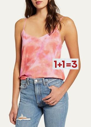 1+1=3 🎁 красивая атласная майка топ от saint la mode