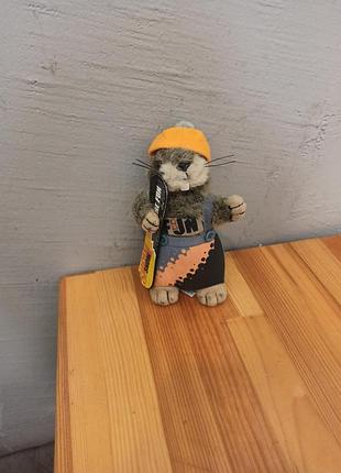 Мягкая игрушка бабак, около 17 см