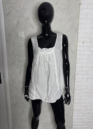 Лляна блуза блузка льон