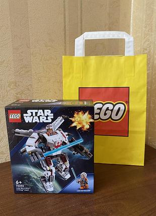 Конструктор lego star wars робот x люк скайуокер (новый, запечатанный)