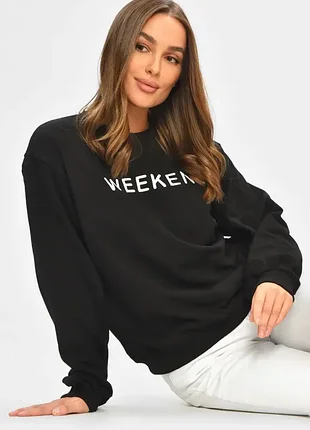 Свишистот с принтом / с надписью weekend
