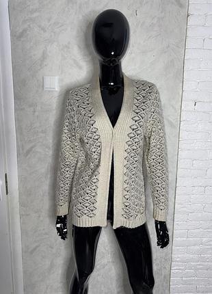 Ажурна кофта кардиган